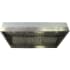 Trade-Wind L7200 Series L724812 - 48 Inch L7200 Series Style Barbecue Grill Hood Stainless Steel Buffle Filter