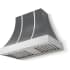 La Cornue CornuFé Cascade Étoilé Colors CH3630CACGRHPC - 36 Inch Wall Mount Range Hood