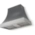 La Cornue CornuFé Cascade Étoilé Colors CH3630CACGRHSCNB - 36 Inch Wall Mount Range Hood