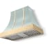 La Cornue CornuFé Cascade Suzanne Kasler Couleur Collection CH3630CACROQPB - 36 Inch Wall Mount Range Hood