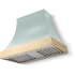 La Cornue CornuFé Cascade Suzanne Kasler Couleur Collection CH3630CACROQPBNB - 36 Inch Wall Mount Range Hood