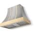 La Cornue CornuFé Cascade CH3630CACSSPB - 36 Inch Wall Mount Range Hood