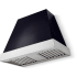 La Cornue CornuFé Euclid CH3630EUCBLKPC - 36 Inch Wall Mount Range Hood