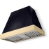 La Cornue CornuFé Euclid CH3630EUCMBLPB - 36 Inch Wall Mount Range Hood