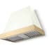 La Cornue CornuFé Euclid CH3630EUCPWHPB - 36 Inch Wall Mount Range Hood