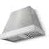 La Cornue CornuFé Euclid CH3630EUCSSPC - 36 Inch Wall Mount Range Hood with 600 CFM