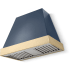 La Cornue CornuFé Euclid Étoilé Colors CH3630EUCWSKPB - 36 Inch Wall Mount Range Hood