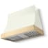 La Cornue CornuFé Marquee CH3630MRQPWHPB - 36 Inch Wall Mount Range Hood