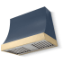 La Cornue CornuFé Marquee Étoilé Colors CH3630MRQWSKPB - 36 Inch Wall Mount Range Hood
