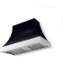La Cornue CornuFé Cascade CH4430CACBLKPCNB - 44 Inch Wall Mount Range Hood