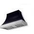 La Cornue CornuFé Cascade CH4430CACBLKSCNB - 44 Inch Wall Mount Range Hood