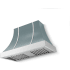La Cornue CornuFé Cascade Étoilé Colors CH4430CACOCNPC - 44 Inch Wall Mount Range Hood