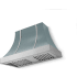 La Cornue CornuFé Cascade Étoilé Colors CH4430CACOCNSC - 44 Inch Wall Mount Range Hood