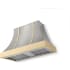La Cornue CornuFé Cascade CH4430CACSSPB - 44 Inch Wall Mount Range Hood