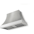 La Cornue CornuFé Cascade CH4430CACSSPCNB - 44 Inch Wall Mount Range Hood