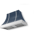 La Cornue CornuFé Cascade Étoilé Colors CH4430CACWSKPC - 44 Inch Wall Mount Range Hood