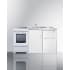 Summit ACK60ELSTW - All-in-One Kitchenette with Electric Range