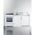 Summit ACK72ELSTW - 72 Inch All-In-One Kitchenette