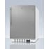 AccuCold ADA305AFSSHV - 20 Inch Built-In Undercounter Freezer Fully Finished White Cabinet