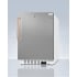 AccuCold ADA305AFSSTBC - 20 Inch Built-In Undercounter Freezer White Cabinet