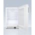 AccuCold ADA404REFAL - 20 Inch Built-In Undercounter Refrigerator 4 Adjustable Wire Shelves