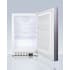 AccuCold ADA404REFIFLHD - 20 Inch Built-In Undercounter Refrigerator 4 Adjustable Wire Shelves (Panel Not Included)