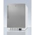AccuCold ADA404REFSSHV - 20 Inch Built-In Undercounter Refrigerator Fully Finished White Cabinet