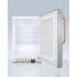 AccuCold ADA404REFSSTBC - 20 Inch Built-In Undercounter Refrigerator 4 Adjustable Wire Shelves