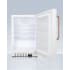 AccuCold ADA404REFTBC - 20 Inch Built-In Undercounter Refrigerator 4 Adjustable Wire Shelves