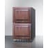 Summit ADRD18PNR - 18 Inch Counter Depth Built In Drawer Refrigerator