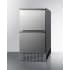 Summit ADRD18H34 - 18 Inch Commercial Outdoor 2-Drawer Refrigerator Angle