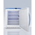 AccuCold momcube Performance Series AFZ5PVBIADAMC - Performance Series 23 Inch Freestanding MOMCUBE® Freezer 4 Adjustable Plastic-Coated Wire Shelves