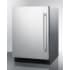 Summit AL54CSSLHD - 24 Inch Built-In Refrigerator Fully Finished Cabinet