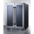 Summit ALFD24WBV - Fully Finished Cabinet allows Freestanding Installation