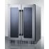 Summit ALFD24WBVCSS - Full Stainless Steel Cabinet