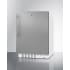 Summit ALRF48SSHV - 21 Inch Built-In Undercounter Refrigerator Fully Finished White Cabinet