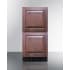 Summit ASDR1524PNR - 15 Inch Built In 2-Drawer Refrigerator