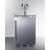 Summit Commercial Series BC74OSCOMTRIPLE - 24 Inch Built-In Outdoor Commercial Beer Kegerator Triple Tap System