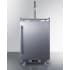 Summit Commercial Series BC74OSCOM - 24 Inch Built-In Outdoor Commercial Beer Kegerator (Casters Included - Ship Unassembled)