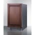 Summit BIM182ADAIF - 18 Inch Built-In Ice Maker Fully Finished Stainless Steel Cabinet (Panel Not Included)