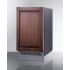 Summit BIM182IFLHD - 18 Inch Built-In Ice Maker Fully Finished Stainless Steel Cabinet (Panel Not Included)