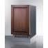 Summit BIM182OSIF - 18 Inch Built-In Outdoor Ice Maker Fully Finished Stainless Steel Cabinet (Panel Not Included)