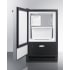Summit BIM26LHD - 15 Inch Built-In Icemaker 12 lbs. Storage Capacity