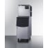Summit BIM352KBIN - 24 Inch Freestanding Commercial Ice Maker Fully Finished Stainless Steel Cabinet