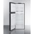 Summit BKRF1087BLHD - 24 Inch Freestanding Top Freezer Refrigerator Shelving System