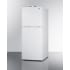 Summit BKRF1088WLHD - 24 Inch Freestanding Top Freezer Refrigerator Thin-Line Design