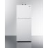 Summit BKRF1088WLHD - 24 Inch Freestanding Top Freezer Refrigerator