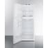 Summit BKRF1088WLHD - 24 Inch Freestanding Top Freezer Refrigerator Shelving System
