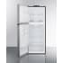 Summit BKRF1089PLLHD - 24 Inch Freestanding Top Freezer Refrigerator Shelving System