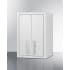 Summit CAB1218TALLWH - 12 Inch Wall Cabinet Stainless Steel Handles